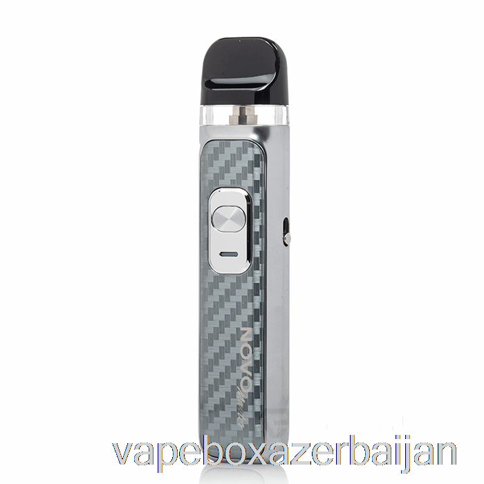 Vape Azerbaijan SMOK NOVO MASTER 30W Pod System Silver Carbon Fiber